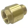 Клапан обратный магистральный Unipump 1" НР х ВР (толкатель латунь)_1