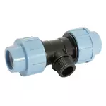 ПНД тройник с наружной резьбой 40х1 1/4"х40 Unipump_1