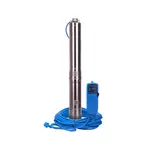 Погружной скважинный насос Aquario ASP1,8E-50-90(P) (плавный пуск, кабель 50м)_1