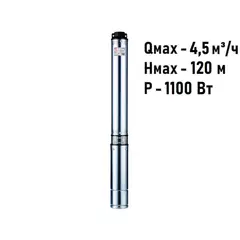 Погружной скважинный насос Jemix СН-3,5-2-100 (кабель 2м)_1