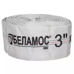 Текстильный шланг (напорный рукав) Belamos 3"х25м_1