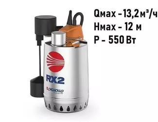 Погружной дренажный насос Pedrollo RXm 3-GM_1