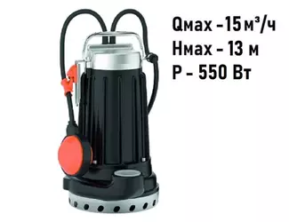 Погружной дренажный насос Pedrollo DCm 8-N_1
