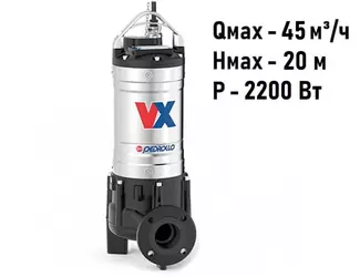 Дренажно-фекальный насос Pedrollo VX 30/40_1