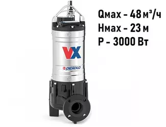 Дренажно-фекальный насос Pedrollo VX 40/40_1