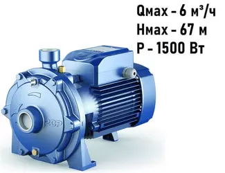 Многоступенчатый насос Pedrollo 2CPm 25/14A (2CPm 160/160)_1