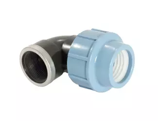 ПНД отвод с внутренней резьбой 40х1 1/4"М Unipump_1
