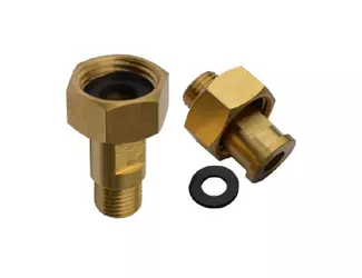 Штуцер 1/4" с накидной гайкой 1/2" длина 30мм_1