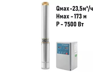 Погружной скважинный насос Unipump ECO MAXI 23,5-173_1