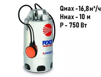 Погружной дренажный насос Pedrollo RXm 4/40-VORTEX_1