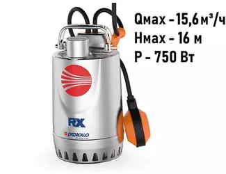 Погружной дренажный насос Pedrollo RX 4_1