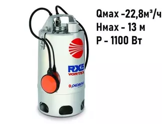 Погружной дренажный насос Pedrollo RX 5/40-VORTEX_1