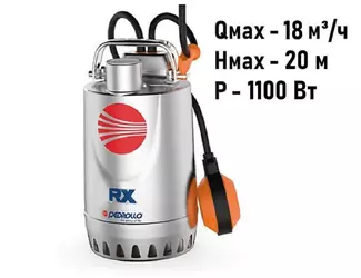 Погружной дренажный насос Pedrollo RX 5_1