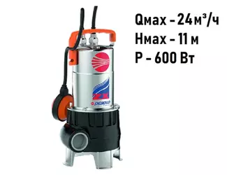 Дренажно-фекальный насос Pedrollo ZXm 1A/40 (каб, 10м)_1