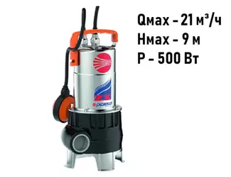Дренажно-фекальный насос Pedrollo ZXm 1B/40 (каб, 10м)_1