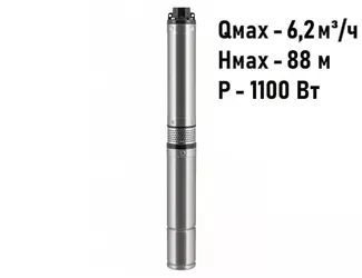 Погружной скважинный насос Unipump БЦП 3,5-0,63-80 (каб. 1м)_1