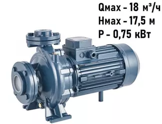Консольно-моноблочный насос Purity PSTC 32-125/07 (с контрфланцами)_1
