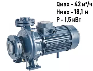 Консольно-моноблочный насос Purity PSTC 40-125/15 (с контрфланцами)_1