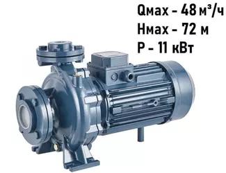 Консольно-моноблочный насос Purity PSTC 40-250/110 (с контрфланцами)_1