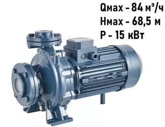 Консольно-моноблочный насос Purity PSTC 50-250/150 (с контрфланцами)_1