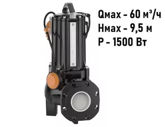 Дренажно-фекальный насос Pedrollo VXC 20/65-F (20/70-F)_1