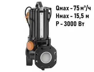 Дренажно-фекальный насос Pedrollo VXC 40/65-F_1