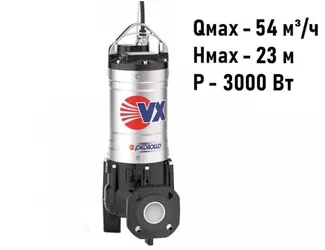 Дренажно-фекальный насос Pedrollo VX 40/50_1