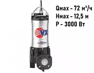 Дренажно-фекальный насос Pedrollo VX 40/80_1