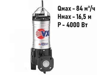 Дренажно-фекальный насос Pedrollo VX 55/80_1