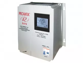 Стабилизатор напряжения Ресанта LUX АСН-5000Н/1-Ц_1