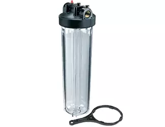 Колба магистрального фильтра Unipump Big Blue 20” CFC-20BB01C прозрачная_1