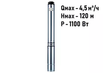 Погружной скважинный насос Jemix СН-3,5-2-100 (кабель 2м)_1