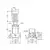 Вертикальный многоступенчатый насос Grundfos CR 10-2 A-FGJ-A-E-HQQE 3x230/400В_3