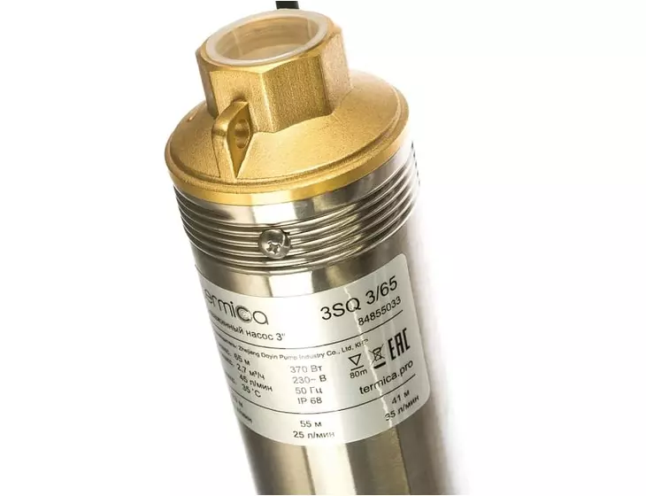 Погружной скважинный насос Termica 3SQ 3/50 (кабель 20м)_2
