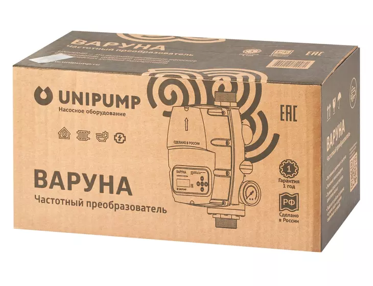 Частотный преобразователь Unipump ВАРУНА (однофазный вход/выход)_6