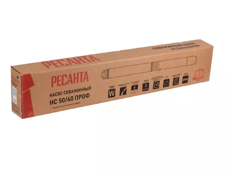 Погружной скважинный насос Ресанта НС 50/60 (кабель 35м)_7