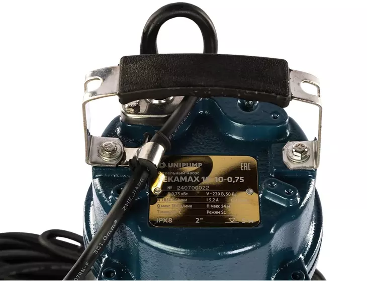 Фекальный насос с измельчителем Unipump FEKAMAX 10-10-0,75_3