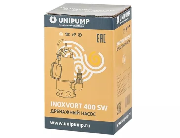 Погружной дренажный насос Unipump INOXVORT 400 SW_5