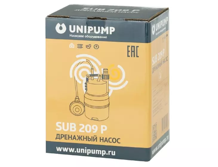Погружной дренажный насос Unipump SUB 209P_5