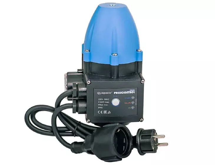 Блок автоматики Aquario PRESSCONTROL TYPE-3 1.5-3.4 атм (однопороговый)_8