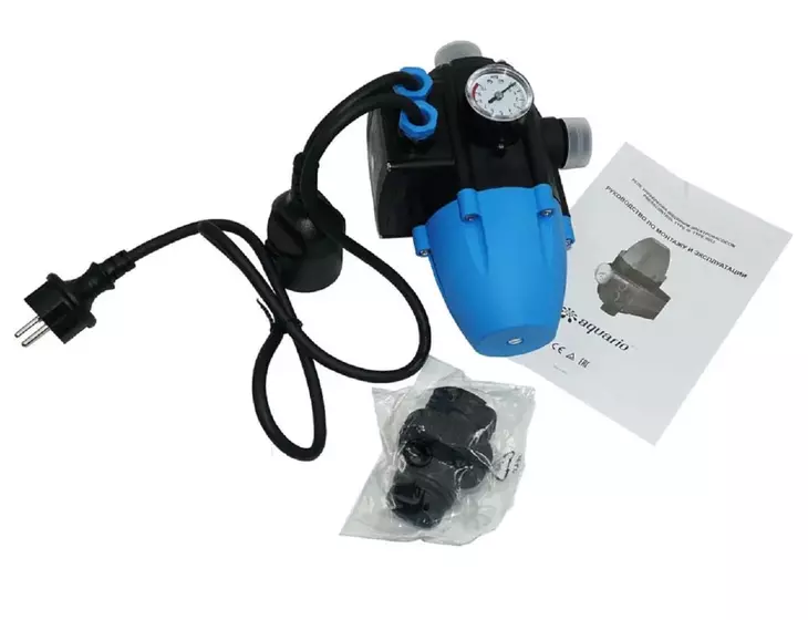 Блок автоматики Aquario PRESSCONTROL TYPE-3 1.5-3.4 атм (однопороговый)_13