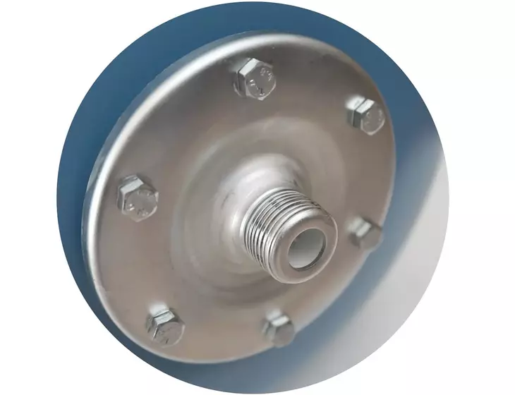 Гидроаккумулятор горизонтальный Unipump ГГ 50М (стальной фланец)_4