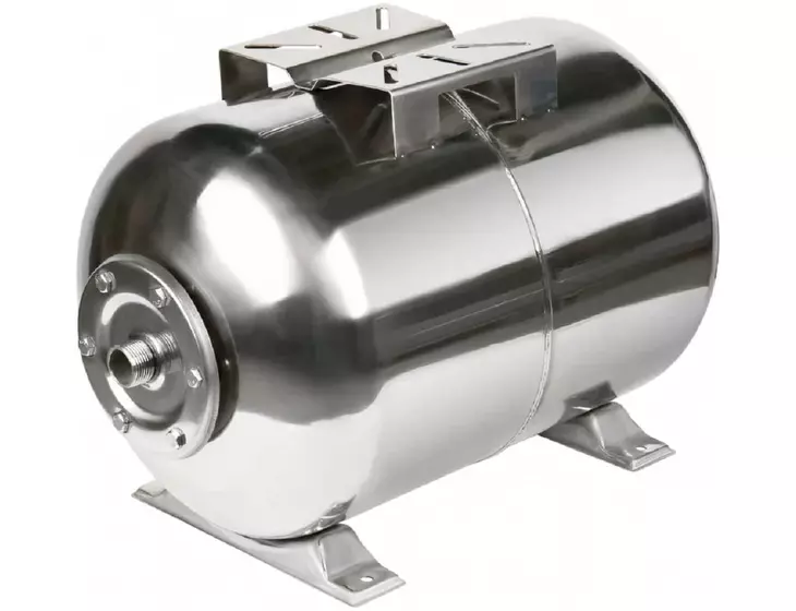 Гидроаккумулятор горизонтальный Unipump 50 л (нержавеющая сталь)_1