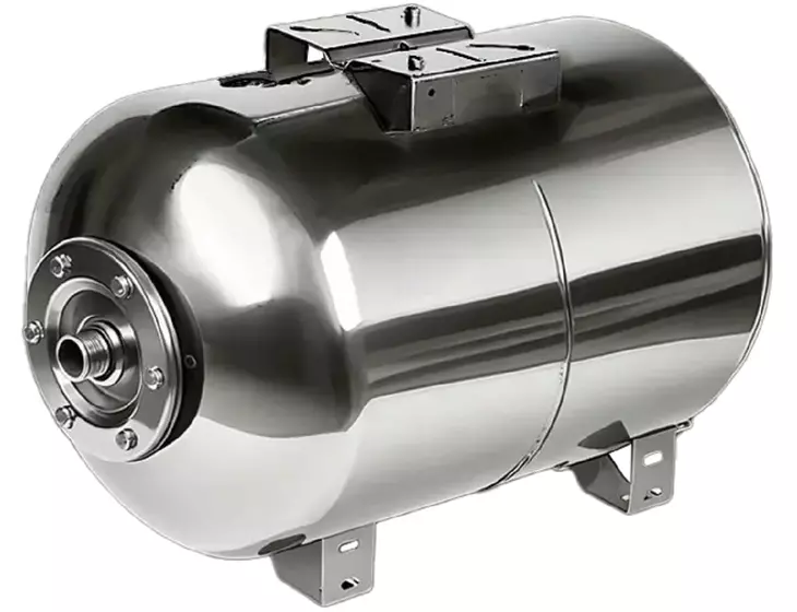 Гидроаккумулятор горизонтальный Unipump 80 л (нержавеющая сталь)_1
