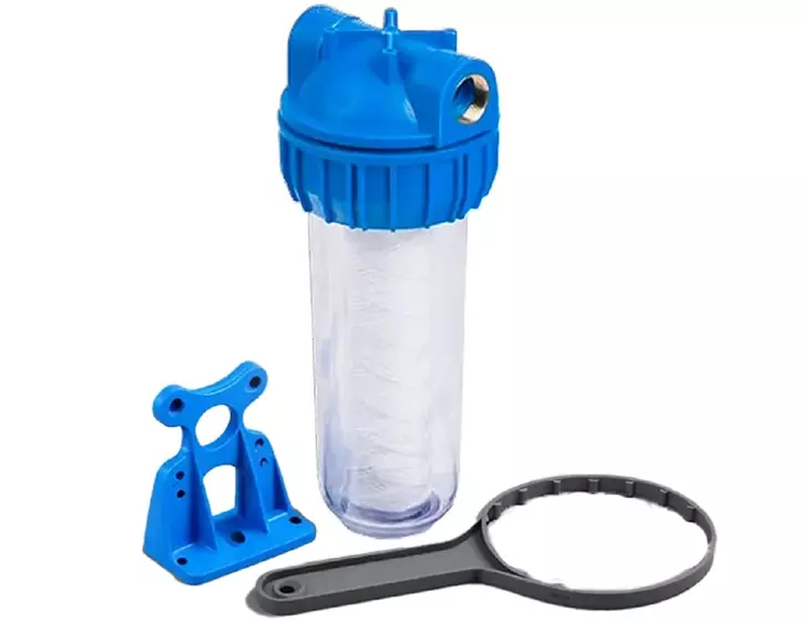 Колба магистрального фильтра 10" Unipump CFC-10K (резьба 1") с картриджем_1