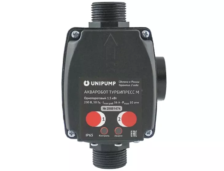 Блок управления Unipump АКВАРОБОТ ТУРБИПРЕСС М (однопороговый)_2