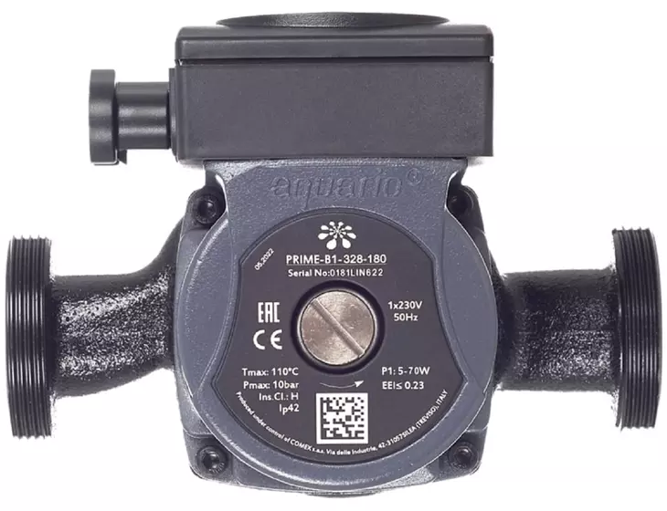 Энергоэффективный циркуляционный насос Aquario PRIME-B1-328-180_1