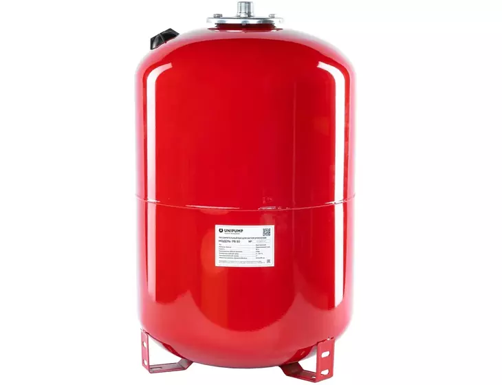 Расширительный бак вертикальный Unipump РВ 80Н (фланец нерж.сталь)_2