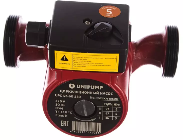 Циркуляционный насос Unipump UPC 32-60 180_4