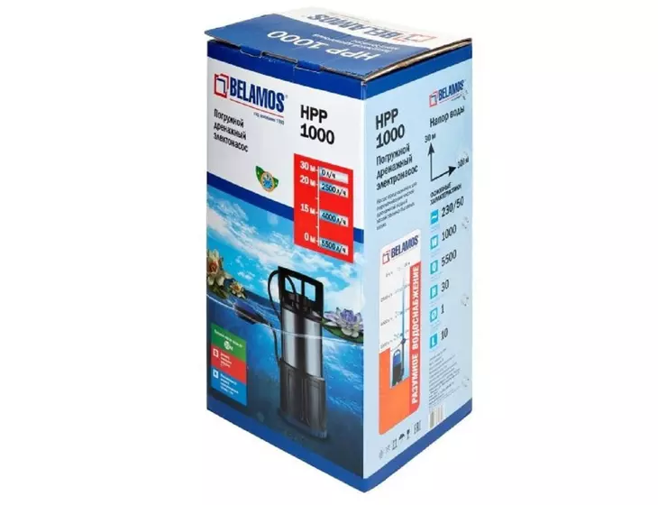 Погружной дренажный насос Belamos Omega HPP 1200_6